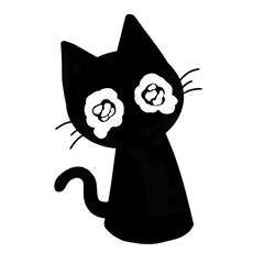 Cute cat cartoon © Min