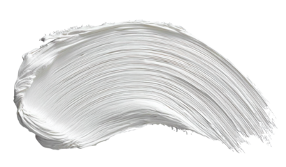 white paint brush stroke isolated on a white background, soft color blending, high-resolution photography, professional photograph, high definition, sharp focus, depth of field, macro lens, f/2.8, sha