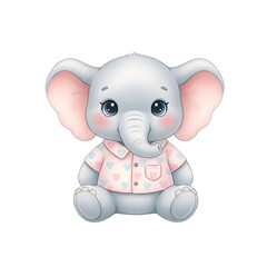 Fototapeta premium cute elephant