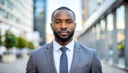 Casual business professional portrait in modern workspace