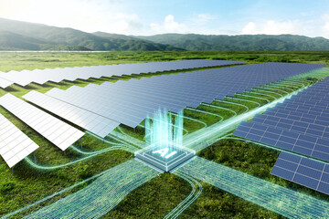 AI Solar Energy Data Visualization System for Smart Renewable Power Infrastructure