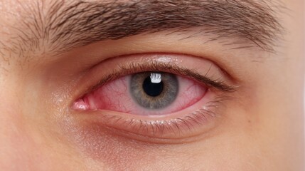 Obraz premium Fascinating close-up of an eye, capturing vibrant colors and patterns. The intricate details reflect the uniqueness of human vision, showcasing emotions and life within