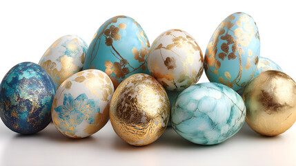 colorful easter eggs