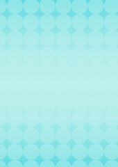 水色の円形パターングラデーション背景 高解像度・縦