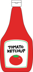 케첩ketchup소스sauce_테두리o