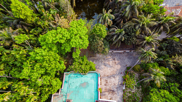 areal photo from bagerhat khulna bangladesh