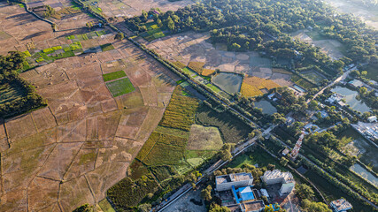 areal view of bagerhat
