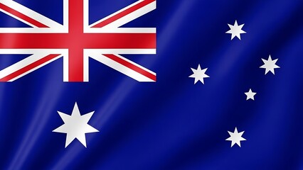 Celebrating australia day with patriotic pride and national flag