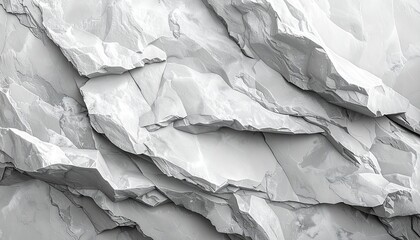 Natural Gray Stone Texture with Sharp Rock Edges and Soft Lighting