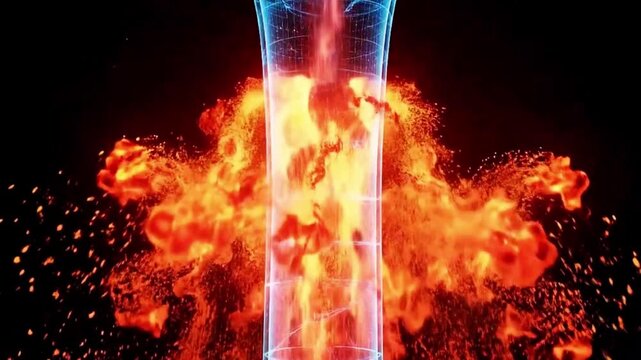 3D Medical Visualization of Acid Reflux and Esophagus Inflammation