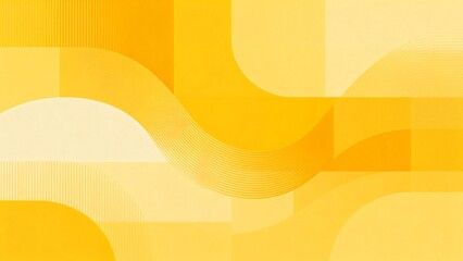 Abstract yellow geometric pattern