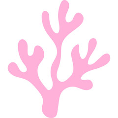 Obraz premium Minimalist Simple Coral