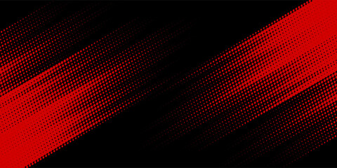 Fototapeta premium red black abstract background. Grunge sport
