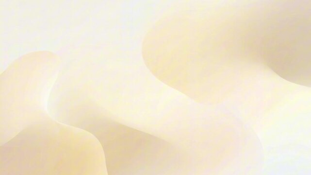 Warm Cream Beige Organic Shape Animated Background
