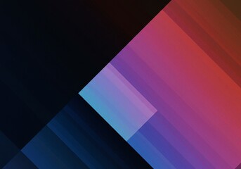 Abstract geometric background featuring distorted signal interference, broken pixels, digital noise, and vibrant color shift effects, error, data, computer