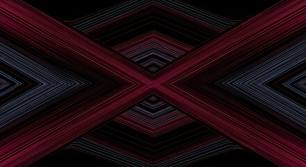 Seamlessly flowing abstract lines creating an endless hypnotic optical pattern, suggesting eternal motion and continuous abstract harmony, geometry, motion, abstract