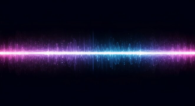 Abstract technical illustration showing a digital signal waveform with a clear period of pulse blanking, zero output interval, receiver, interval, abstract - Powered by Adobe