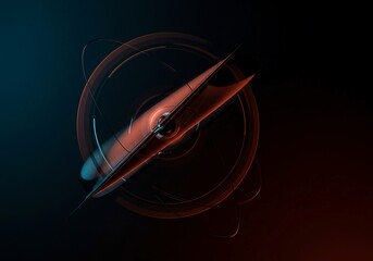 An intense abstract visualization of high volume data concentration, featuring complex overlapping geometric forms and deep saturated colors, rendering, concentration, modern