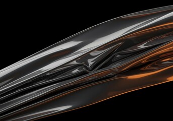 Abstract representation of extreme physical stress causing a material's structural integrity to collapse and reshape drastically, material, twisted, pattern