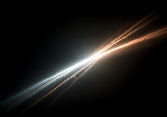 Ethereal illumination emerges from a deep dark void, symbolizing the essence of pervasive existence and an abstract, unseen influence, haze, infinite, mystic