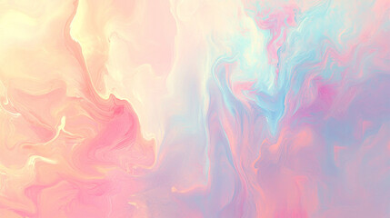 Soft pastel abstract background with gentle color swirls, evoking calmness and creativity, perfect for banners, headers, poster covers, and modern artistic backdrops