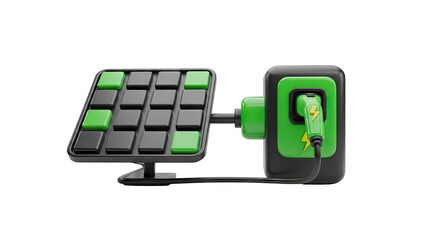 Solar Powered Electric Vehicle Charging Station Concept
