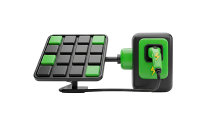 Solar Powered Electric Vehicle Charging Station Concept