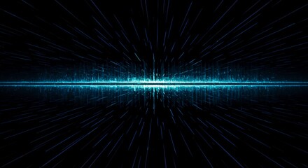 A mesmerizing visual pattern of repeating shapes suggesting sound decay and rhythmic reverberation in an endless abstract space, decay, background, structure