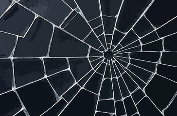 broken glass background