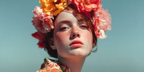 Bohemian Summer Fashion Portrait