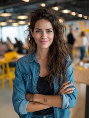 Young Professional Woman at Work