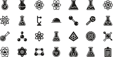 Science Icons Set for Design