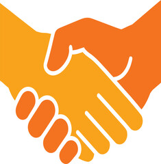 Handshake Icon Vector Illustration business Agreement Partnership Design
