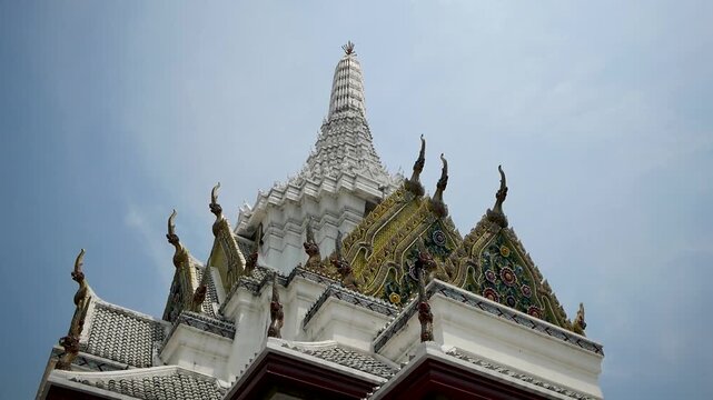 Bangkok City Pillar Shrine Exterior Design, Daytime
