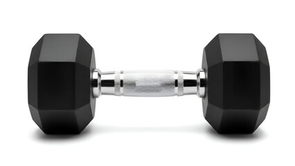 Black Dumbbell Gym Equipment | Heavy Weight Dumbbell | Home Workout Fitness Tool | Strength Training Dumbbell | Iron Dumbbell for Gym | Bodybuilding Workout Gear | Fitness Equipment Weight | Professio