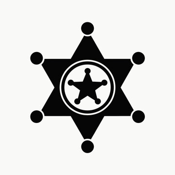 **Black Sheriff Badge Silhouette Icon Vector PNG**

sheriffbadge, sheriffstar, silhouette, blackicon, badgeicon, starbadge, westernbadge, policebadge, lawenforcement, deputybadge, cowboysymbol, wildwe
