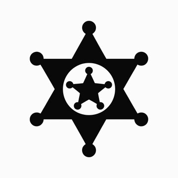 **Black Sheriff Badge Silhouette Icon Vector PNG**

sheriffbadge, sheriffstar, silhouette, blackicon, badgeicon, starbadge, westernbadge, policebadge, lawenforcement, deputybadge, cowboysymbol, wildwe