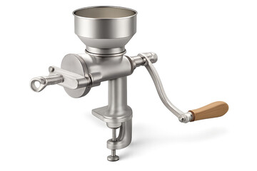 A gold 3d robotic hand and arm grip a metallic pipe tool, showcasing advanced android technology and industrial equipment rendered as a sleek 3d object