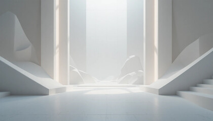 modern background of interior house