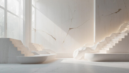 modern background of interior house