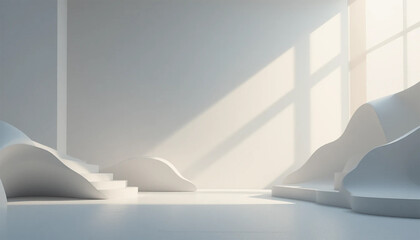 modern background of interior house