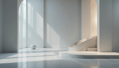 modern background of interior house