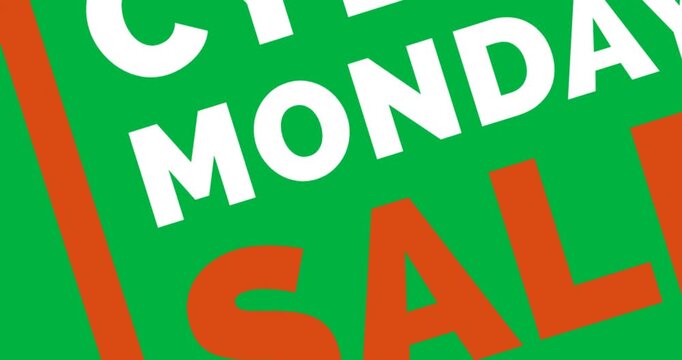 shopping cart sale banner cyber monday