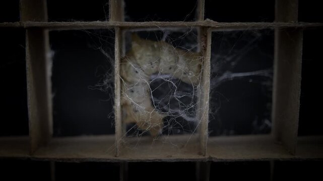 繭玉を作る蚕の幼虫。
愛知県豊田市稲武地区
タイムラプス映像
