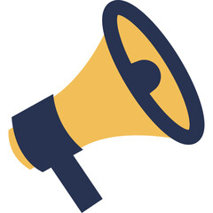 Megaphone Shape Illustration