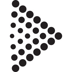 Arrow Halftone Illustration