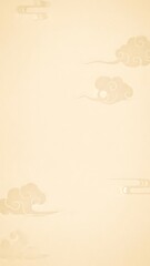 Abstract clouds pattern background in beige tones decorative design
