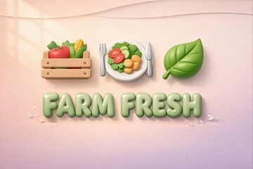 Delightful presentation of farm fresh produce including vibrant vegetables and nutritious salad creating a visual feast for healthy eating and sustainability awareness