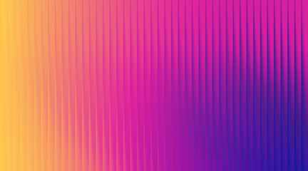 Vibrant gradient background with abstract vertical ridges in yellow, pink, and purple hues