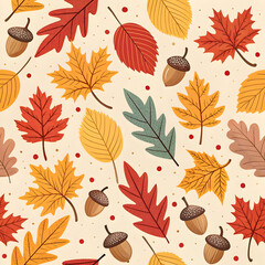 autumn patterned background